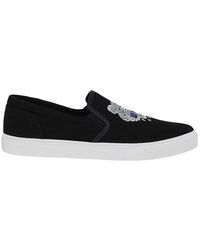 KENZO - Icon Tiger Slip-on Sneakers - Lyst
