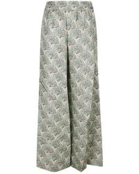 La DoubleJ - All-over Graphic Printed Palazzo Pants - Lyst
