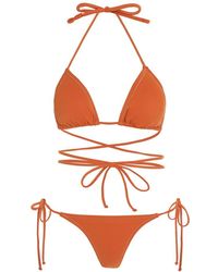 Reina Olga - The Miami Halterneck Bikini Set - Lyst