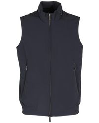 Rrd - High-neck Zipped Vest - Lyst