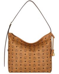 MCM - Large Visetos Hobo Bag By - Lyst