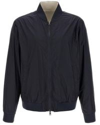 Pal Zileri - Reversible Bomber Jacket - Lyst