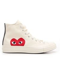 COMME DES GARÇONS PLAY X Converse All Star Sneakers - White