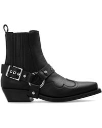 Ganni - Western Fitted Chelsea Boots Women - Lyst