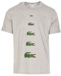 Comme des Garçons - Motif Printed Crewneck T-shirt - Lyst