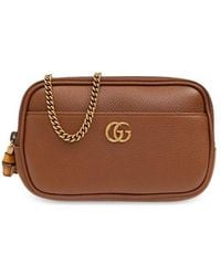Gucci - 'double G Super Mini' Shoulder Bag, - Lyst