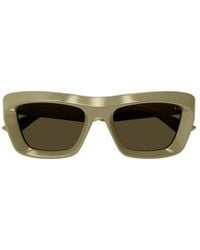 Bottega Veneta - Classic Cat Eye Sunglasses - Lyst