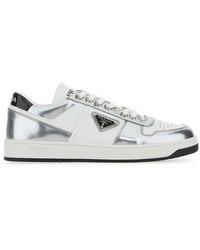 Prada - District Mirrored-effect Sneakers - Lyst