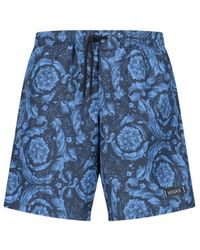 Versace - 'barocco' Swim Shorts - Lyst