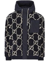 Gucci - GG Monogram Hooded Jacket - Lyst