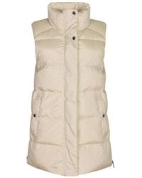 Woolrich - Concealed Padded Long Gilet - Lyst