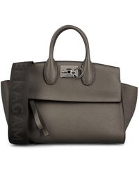Ferragamo - Studio Medium Top Handle Bag - Lyst