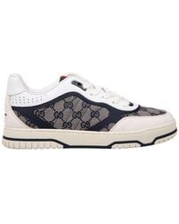 Gucci - Re-web GG Canvas & Leather Sneaker - Lyst