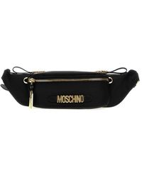 Moschino - Logo Fanny Pack Crossbody Bags - Lyst
