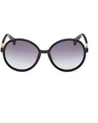 Max Mara - Round Frame Sunglasses - Lyst