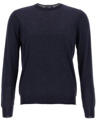 Barba Napoli - Crewneck Knitted Jumper - Lyst