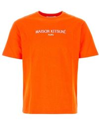 Maison Kitsuné - Maison Kitsune T-shirt - Lyst