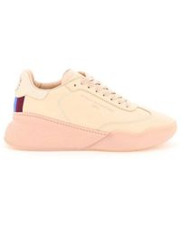 Stella McCartney - Logo Printed Lace-up Sneakers - Lyst