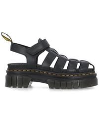 Dr. Martens - Round-toe Buckle-fastened Sandals - Lyst