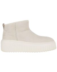 Hogan - Basso Round-Toe Boots - Lyst