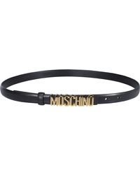 Moschino Belts for Women - Up to 66% off at Lyst.com.au