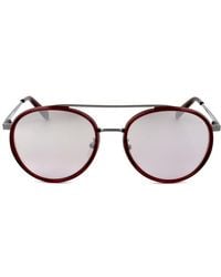 Zadig & Voltaire - Round Frame Sunglasses - Lyst