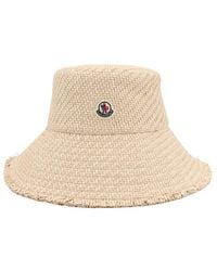 Moncler - Raffia Hat - Lyst