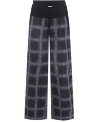 Amiri - And Aged Cotton Check Pants - Lyst