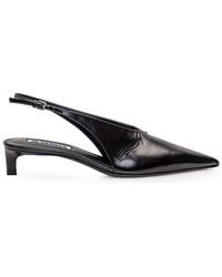 Jil Sander - Heeled Slingback Pumps - Lyst