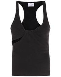 Courreges - Twist 90's Rib Tank Top - Lyst