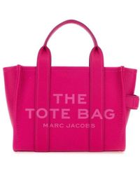 Marc Jacobs - Logo Embossed Mini Tote Bag - Lyst