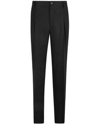 Dolce & Gabbana - Classic Fitted Trousers - Lyst