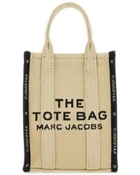 Marc Jacobs - 'The Phone Tote' Tote Bag With Logo Lettering - Lyst