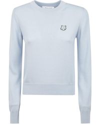 Maison Kitsuné - Bold Fox Head Patch Regular Jumper - Lyst