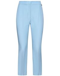 Liu Jo - Logo Plaque Cropped Trousers - Lyst
