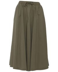 K-Way - Drawstring Pleat Detailed Skirt - Lyst