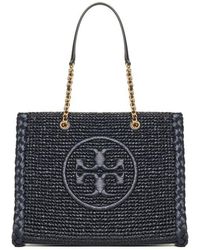 Tory Burch - Logo Detailed Chain-link Tote Bag - Lyst
