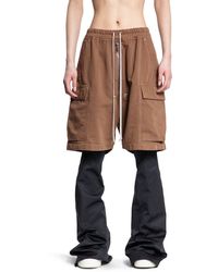 Rick Owens - Drawstring Zipped Shorts - Lyst