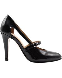 Maison Margiela - Cut-out Detailed Buckle Fastened Pumps - Lyst