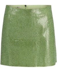 Nue - Camille Embellished Mini Skirt - Lyst