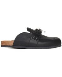 JW Anderson - Buckle Detailed Slip-on Mules - Lyst
