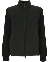 Moncler - High-Neck Zipped Sweatshirt - Lyst