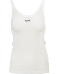 off white tank top womens
