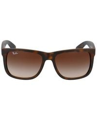 Ray-Ban - Justin Classic Square Frame Sunglasses - Lyst