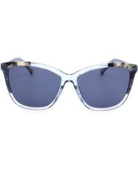 Carolina Herrera - Square Frame Full Rim Sunglasses - Lyst
