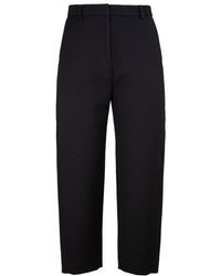 TOTEME Novara Tailored Trousers in Black | Lyst