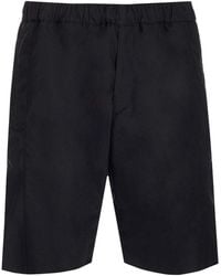 Alexander McQueen - Cotton Bermuda Shorts - Lyst