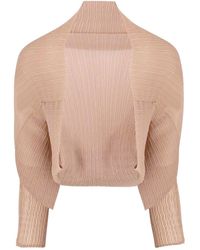 Max Mara Pleated Cape - Pink
