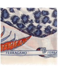 Ferragamo - Wool Shawl, - Lyst