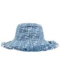 Fendi - Hat With Vintage Effect - Lyst